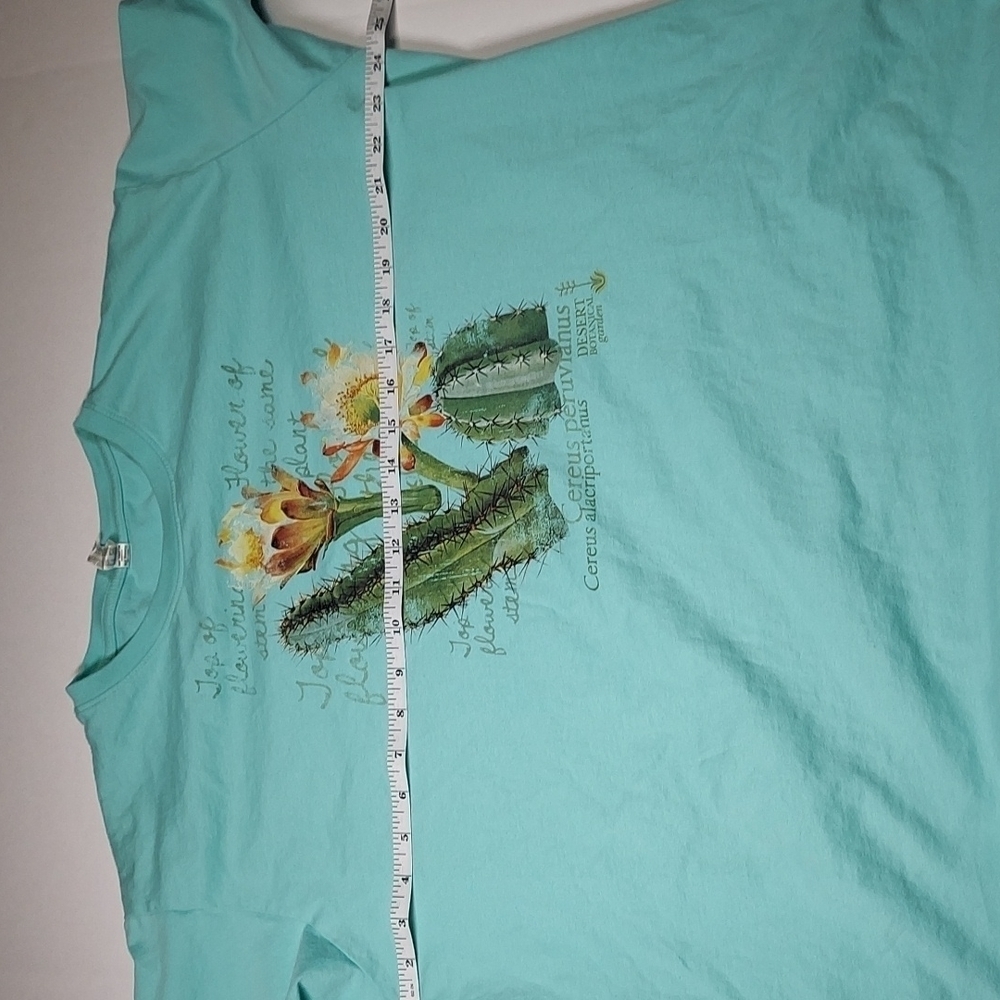 L.A.T Live and tell Apparel Cereus Cactus Tee 2XL - Picture 6 of 7